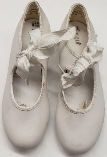 Annie Tyette Jr. II -- Children's Tap Shoe -- White Mesh