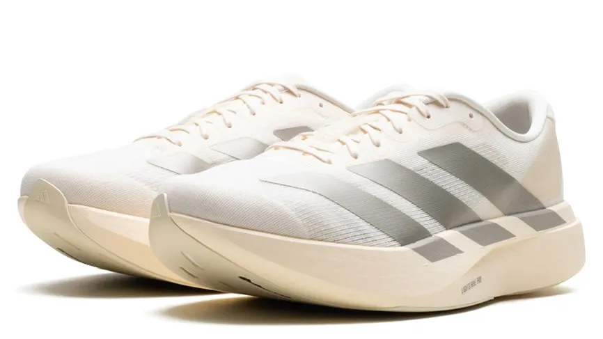 heel cup Gloss Finish adidas Adizero Evo SLWonder White (Women's)