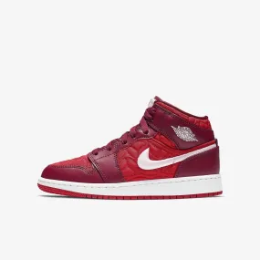 Comfort arch Brave Walk (GS) Air Jordan 1 Mid SE 'Red Quilt / Valentine's Day' (2020) AV5174-600