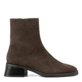 Ultra Durable Vagabond Women's Blanca Boots in Dark Brown Suede Ultimate Wear Protective Design
