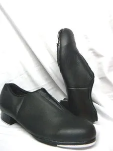 Chickie 2 Jr. -- Split Sole Tap Slip-on -- Black Workout