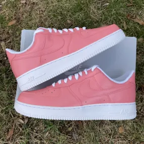 Everywhere Fit Air Force 1 Custom Low Petal Light Pink Rose Shoes Mens Women Kids Sizes AF1 Sneakers