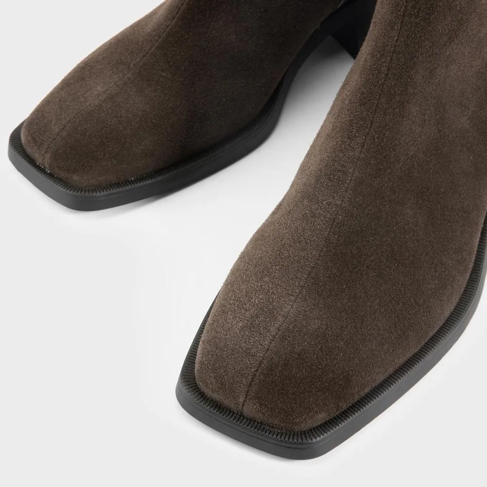 Vagabond Women's Blanca Boots in Dark Brown Suede Durable outsole Lace Closure Flexibility Design