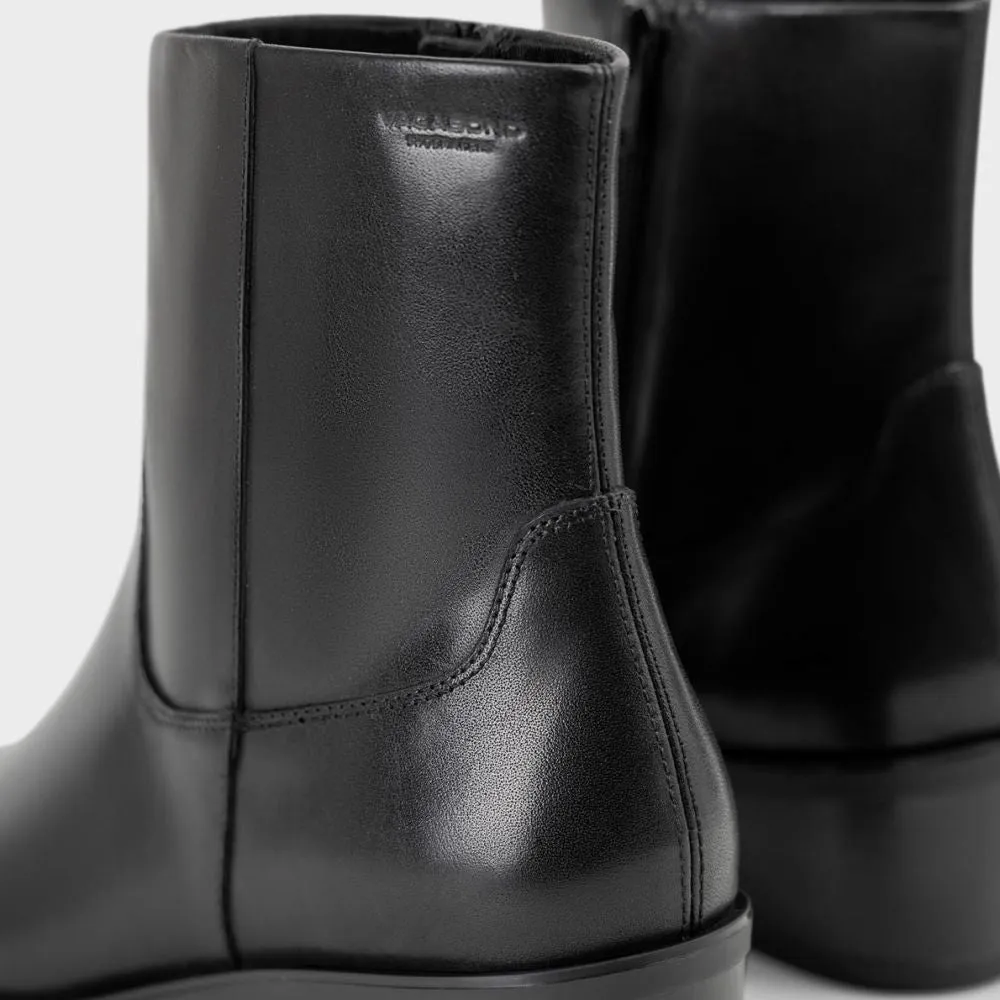 Removable Vagabond Women's Kelsey Boots in Black Leather Korean Trend Urban Ready