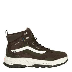 Swift Glide Vans Men's MTE Crestline Waterproof in Brown/Khaki ribbed