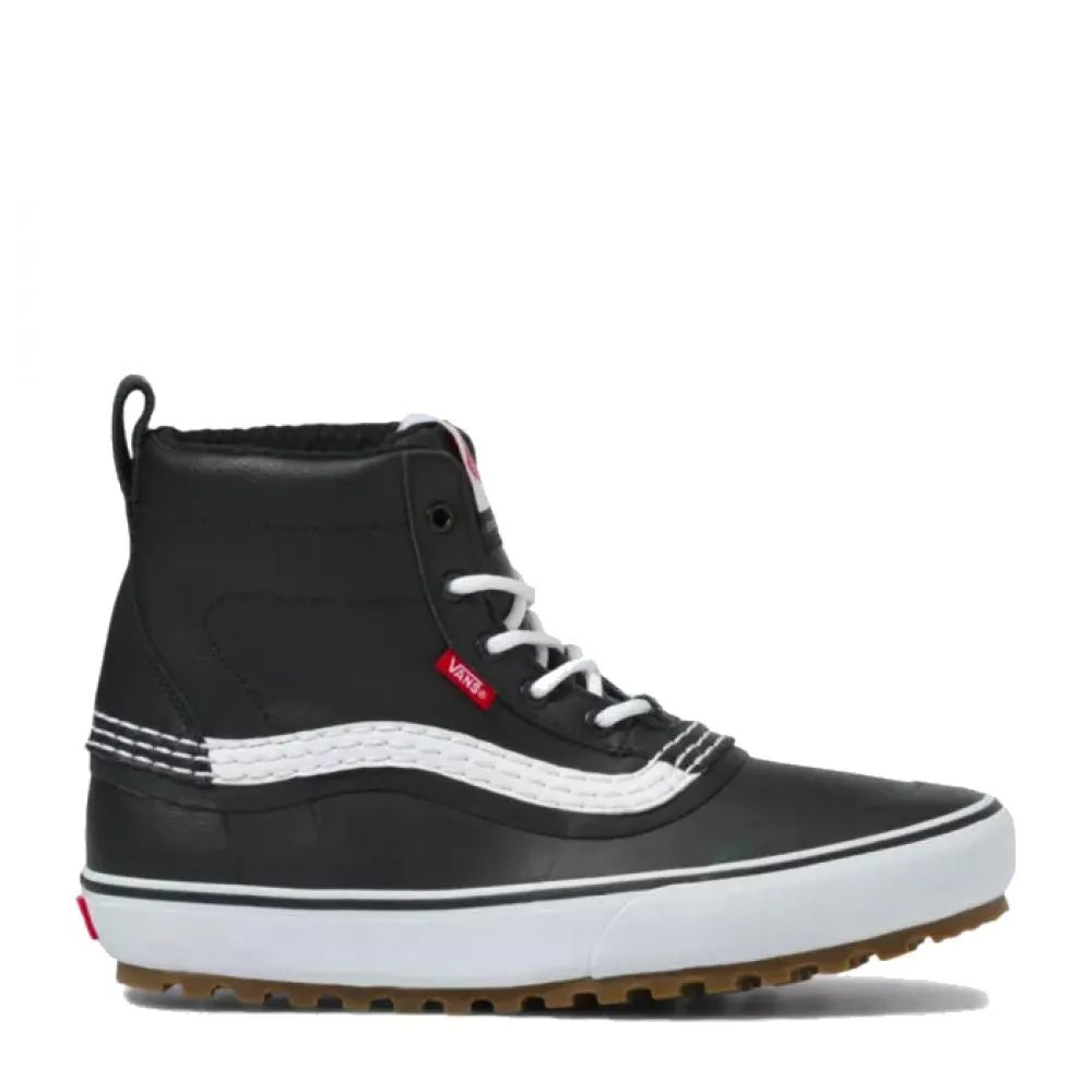 Vans Standard Mid MTE Boot in Black/White Trend-Core Fur Trim