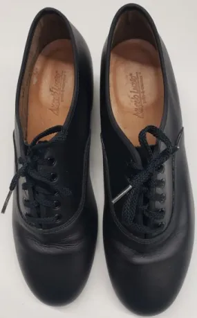 Curve Hug Warren -- Men's Latin Ballroom Oxford -- Black