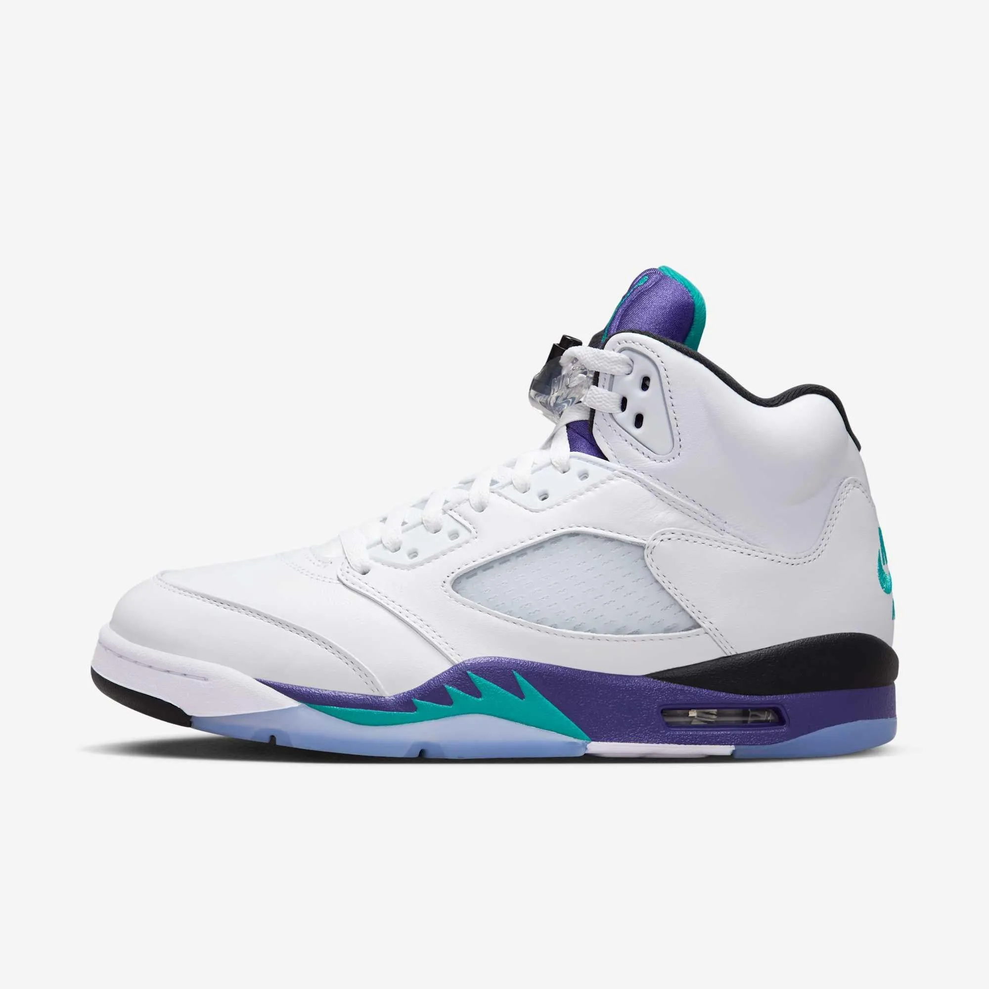 (Men's) Air Jordan 5 Retro 'Grape' (2025) HQ7978-100 Breathability Cushioned Midsole Technology