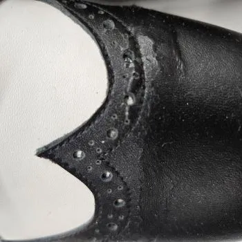 Roberto ?C Men's Standard Ballroom Oxford -- Black/White Joy Mood