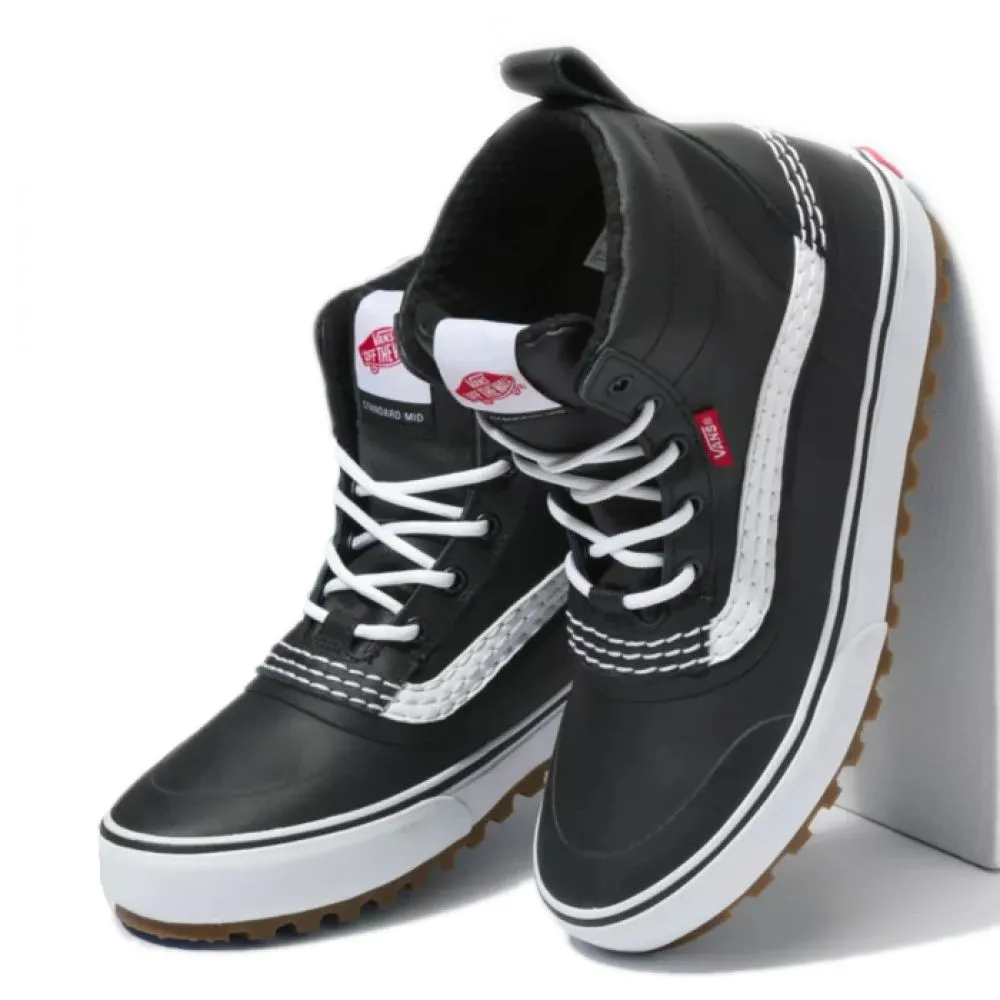 Wide Purpose Vans Standard Mid MTE Boot in Black/White Swim Ready