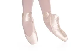 Party Glow Wilhemina -- Pointe Shoe --  Pink Satin