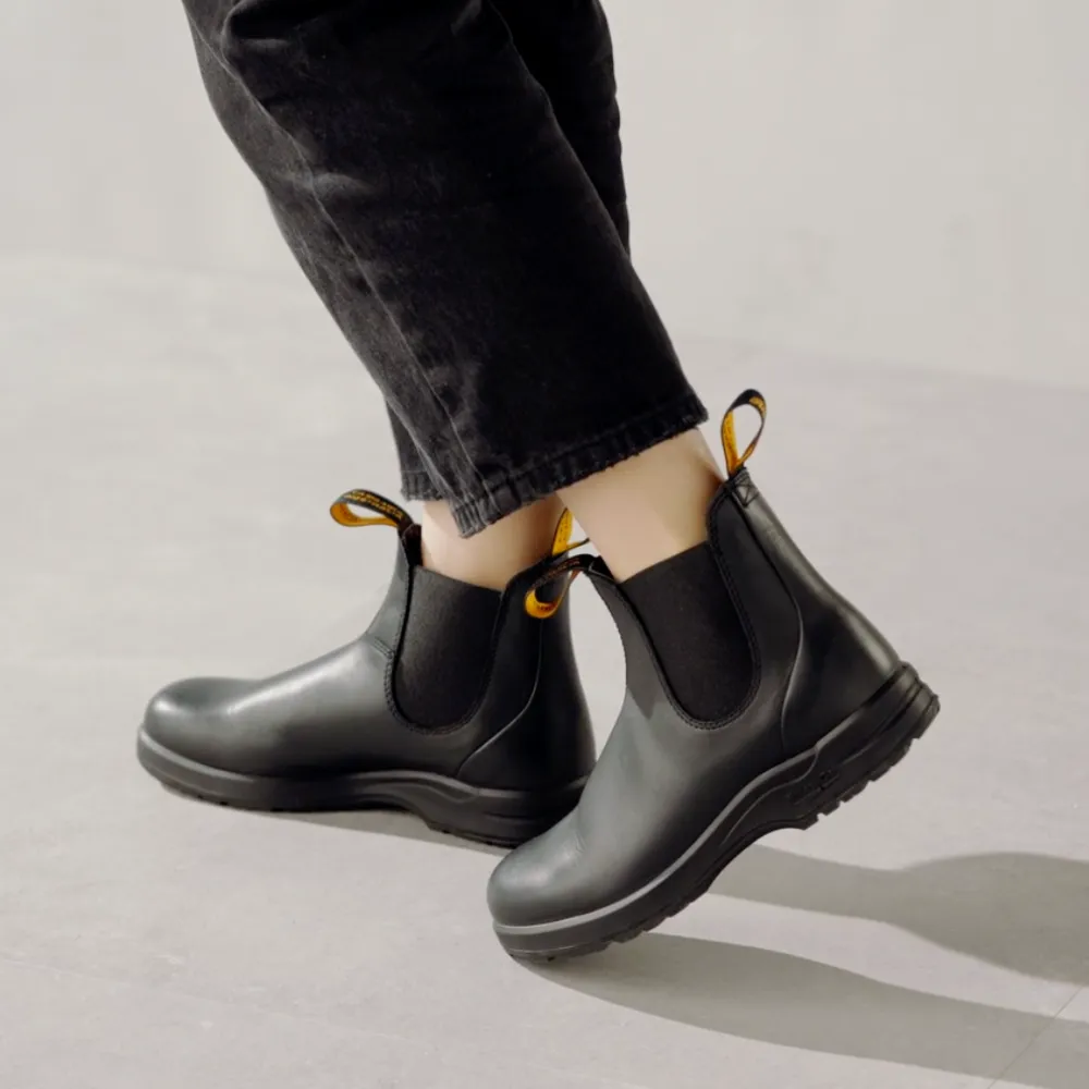 Wingtip Pattern Blundstone All-Terrain 2058 in Black Casual Look Fashion Comfort