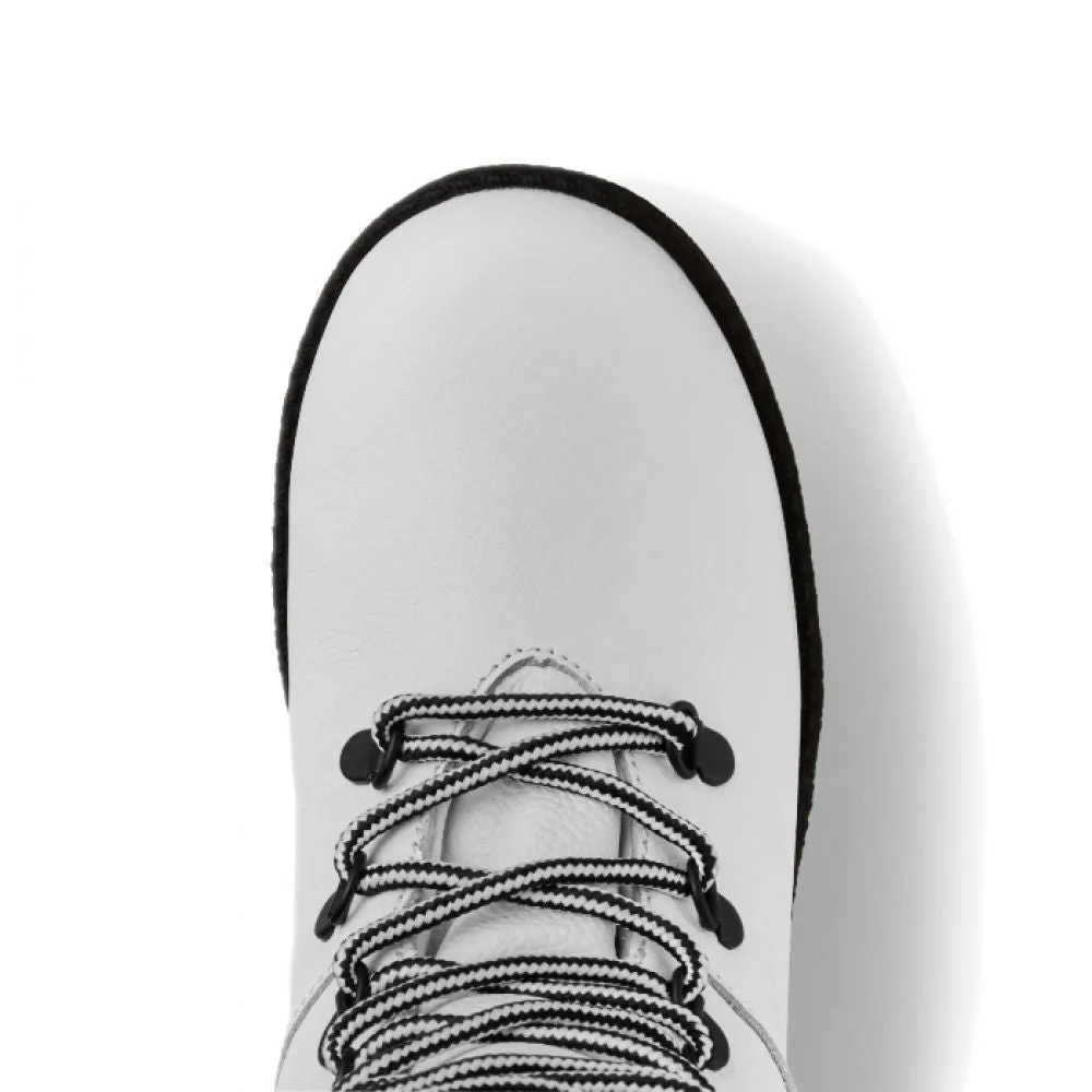 Winter Guard Cougar Women's Original Pillow Boot in White Sturdy Build