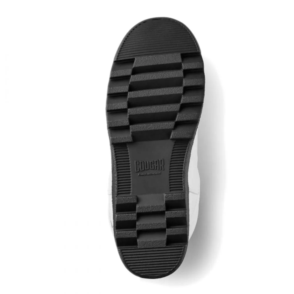 Comfortable Arch Support Comfort Cushion Winter Guard Cougar Women's Original Pillow Boot in White