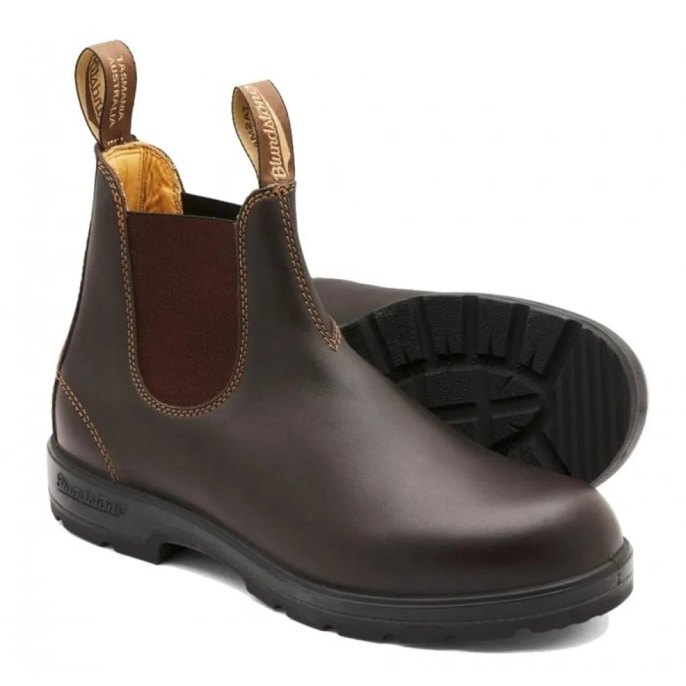 ski trip Rubber Outsole Winter Proof Cushion Blundstone Classic 550 in Walnut