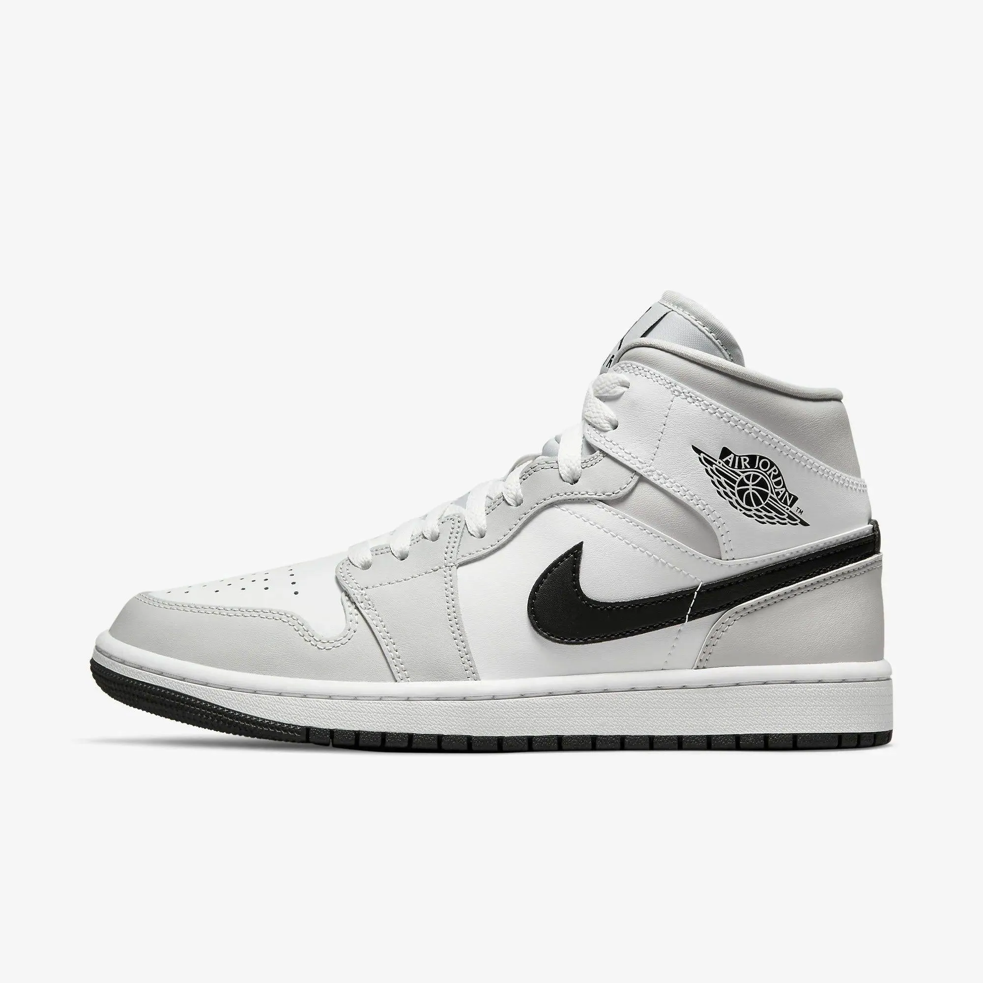 Anatomical Contour Footbed Trail Daily (Women's) Air Jordan 1 Mid 'Light Smoke Grey' (2021) BQ6472-015