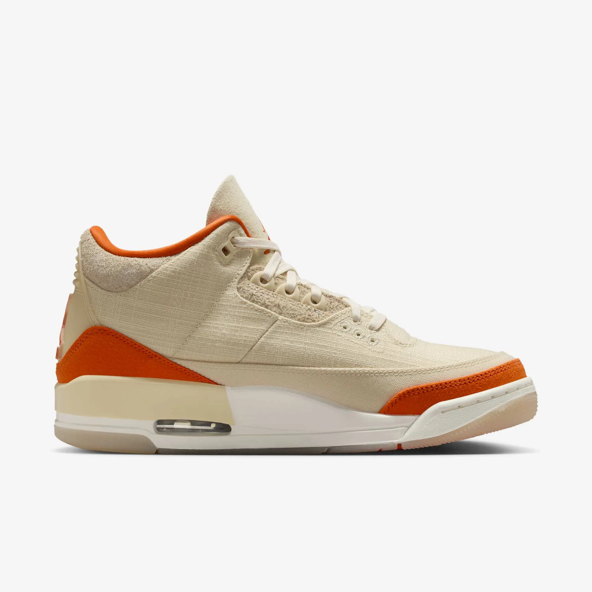 (Women's) Air Jordan 3 Retro TEX 'Starfish / Orange Trance' (2025) IH7694-200 Glam support Grip Texture