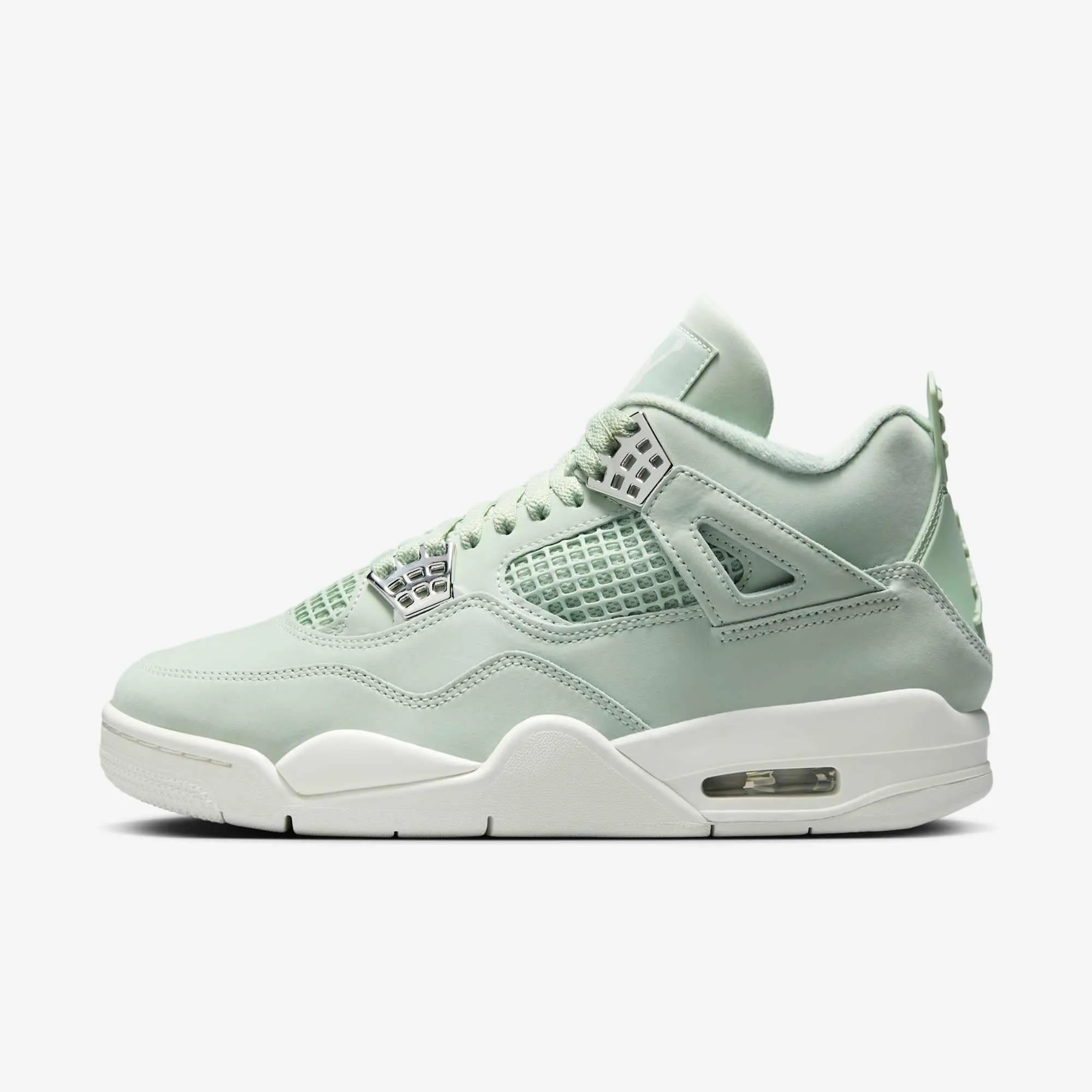 (Women's) Air Jordan 4 Retro 'Seafoam / Abundance' (2025) HV0823-003 Bendable Outsole