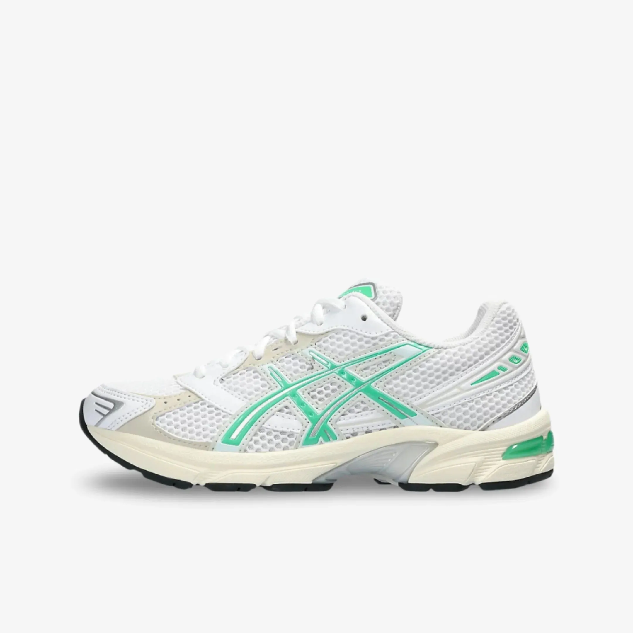 (Women's) ASICS Gel-1130 'White / Malachite Green' (2023) 1202A164-114 Minimalist Style