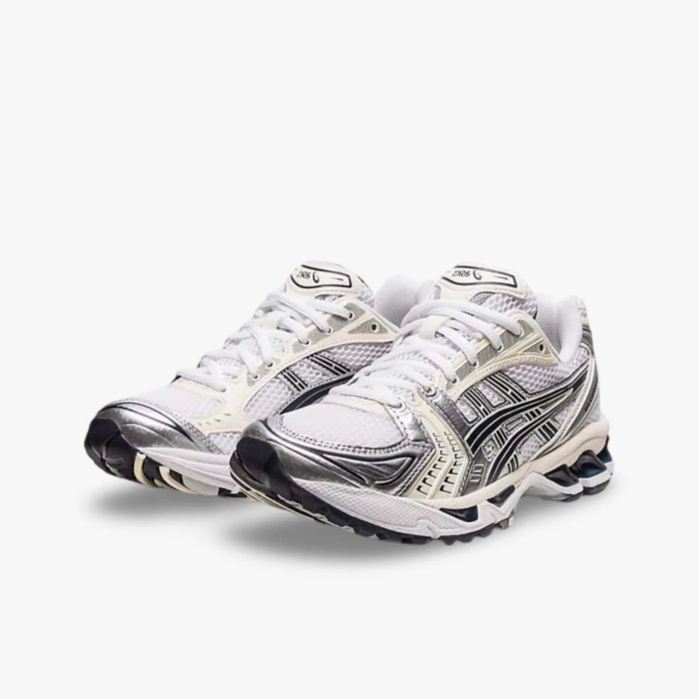 Stable Support Option Selection (Women's) ASICS Gel Kayano 14 'White / Midnight Navy' (2023) 1202A056-109 LeatherDurability