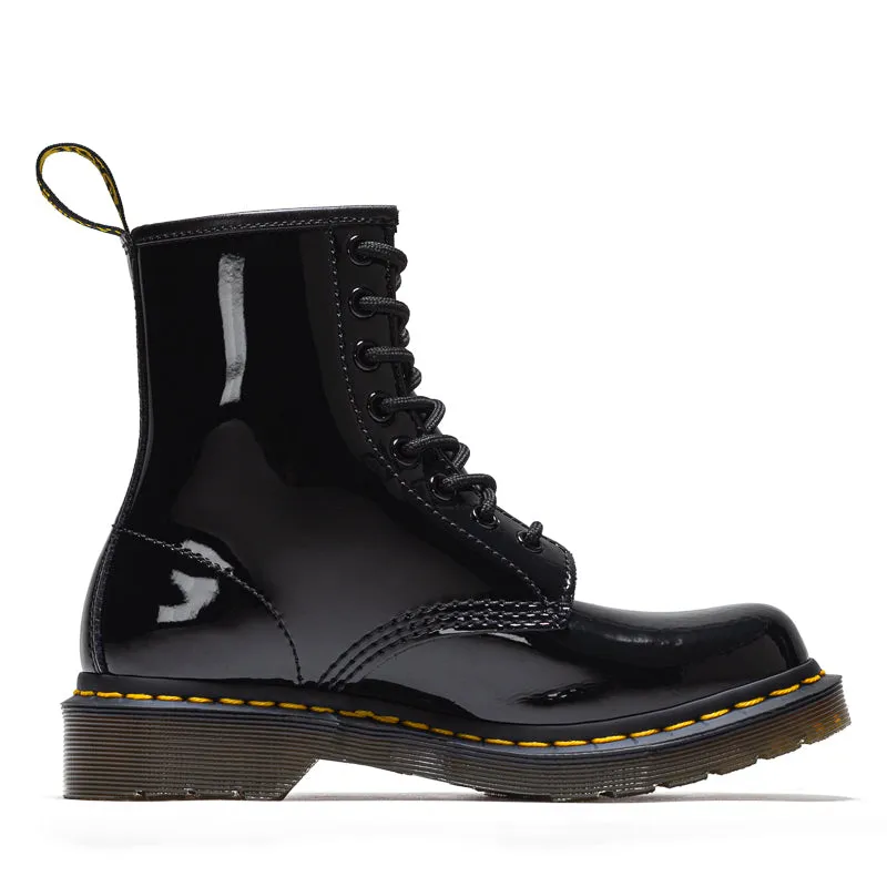 Women's Dr. Martens 1460 - Black Patent Lamper Mountain Climbing