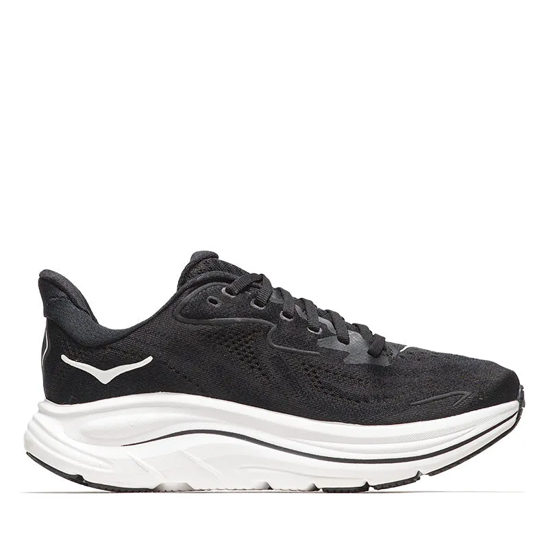 running shoes for men in their 40s stylish shoe look Women's Hoka Clifton 10 - Black/White