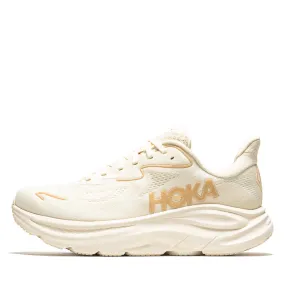 Breathable Upper Women's Hoka Clifton 10 - Vanilla/Birch