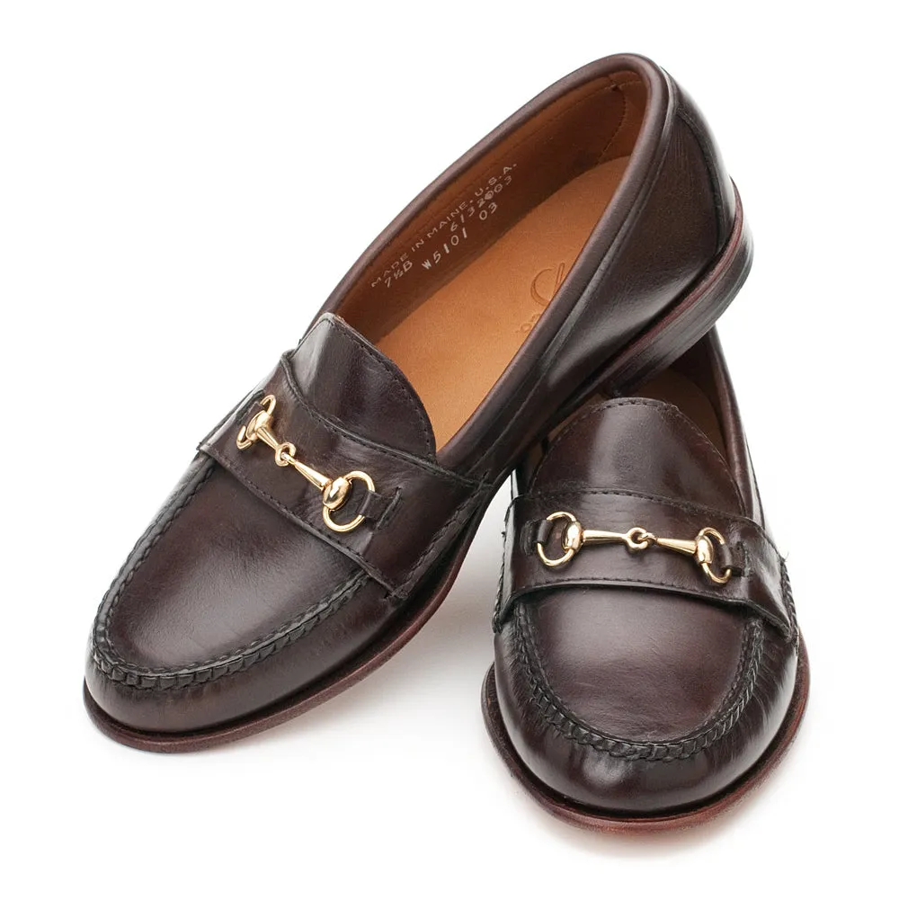 Women's Horsebit Loafers - Dark Brown Calf Professional Attire Durable Design