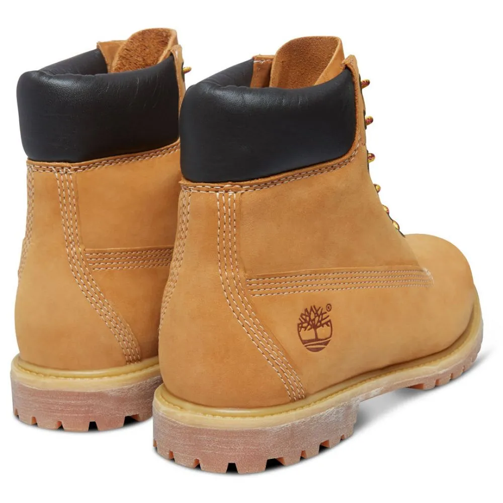 Hunter Timberland Women's Icon 6 Inch Premium Waterproof Boot in Wheat Nubuck Wind Resistant