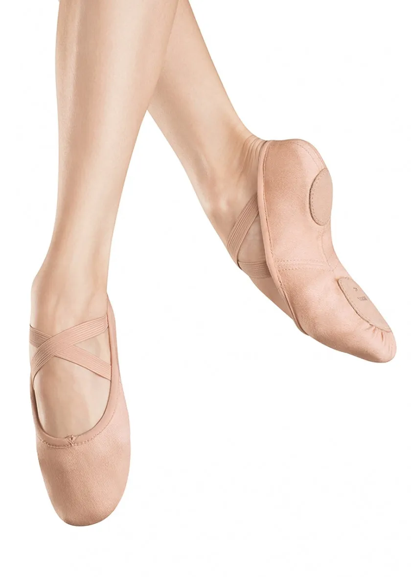 Sturdy Build Zenith Canvas -- Split Sole Ballet -- Pink